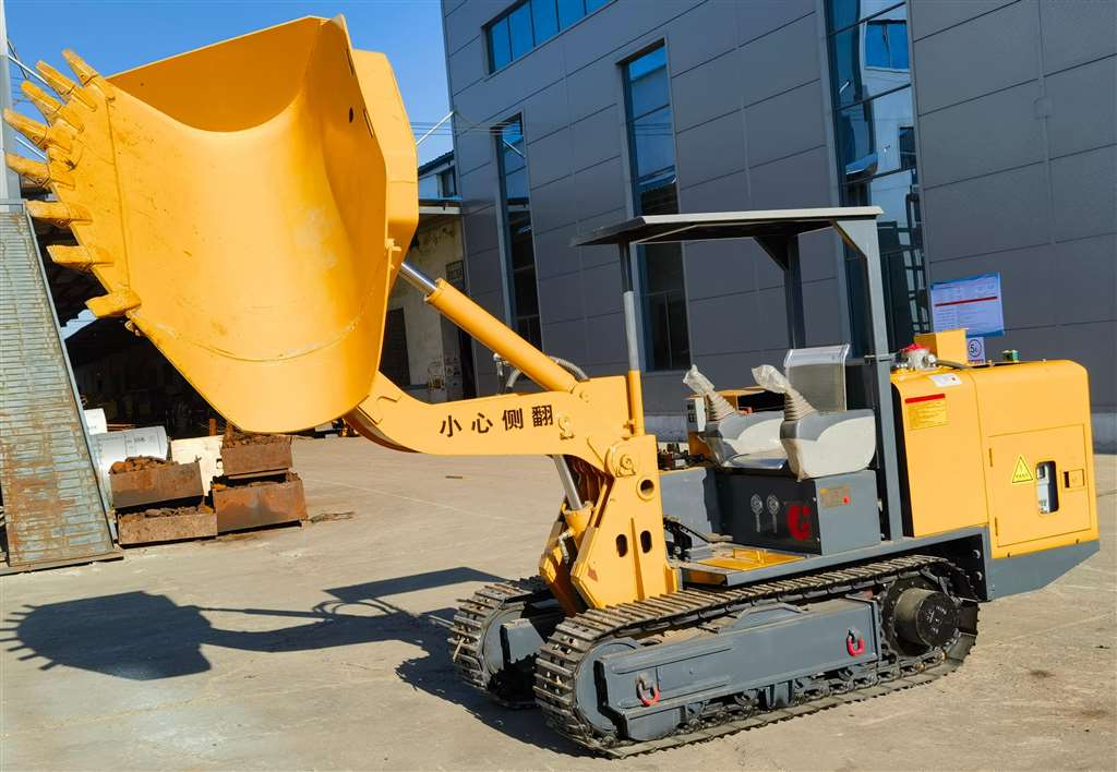 側卸裝巖機履帶,履帶式側卸裝巖機,側卸裝巖機行走部分