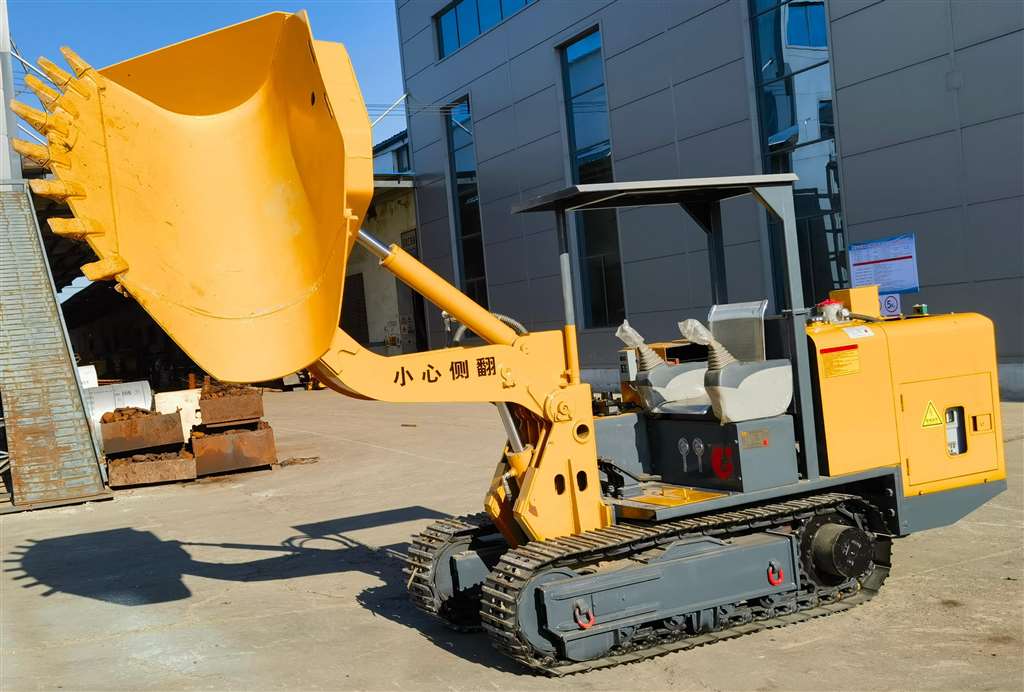 煤礦用側卸裝巖機主要部件結構簡介