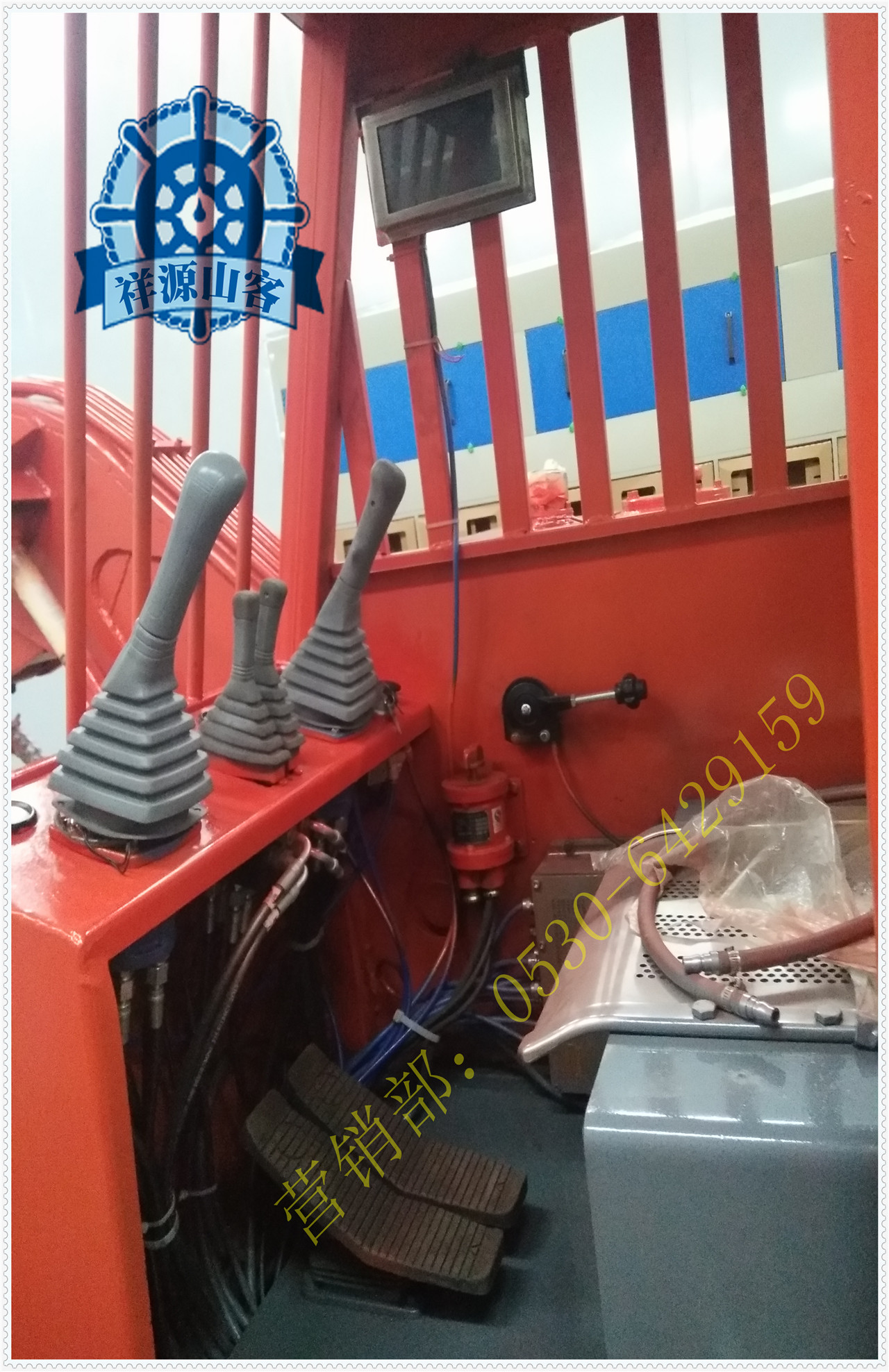 中國第一臺防爆柴油挖掘機成功上市